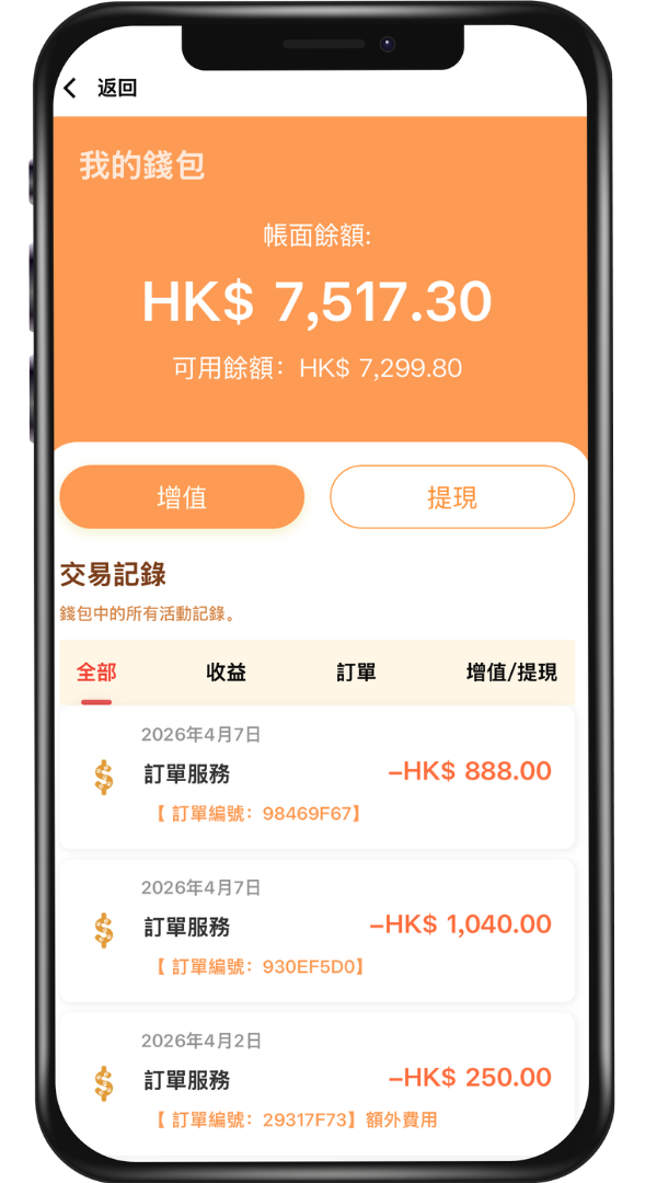 PetChat 我的錢包｜查看訂單與交易紀錄